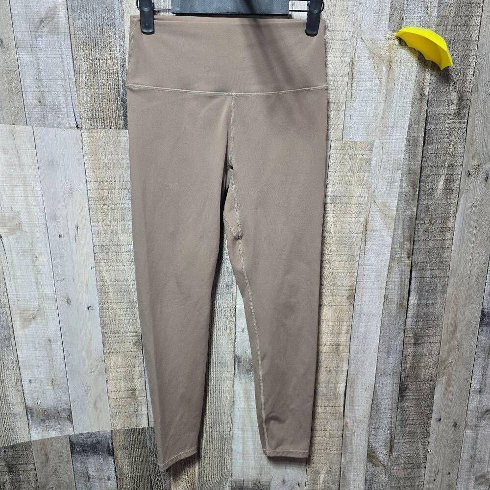 Varley Tan High Rise 25" Athletic Workout Gym Lounge Leggings